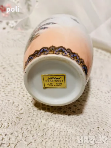 порцеланова ваза , снимка 5 - Вази - 55514660