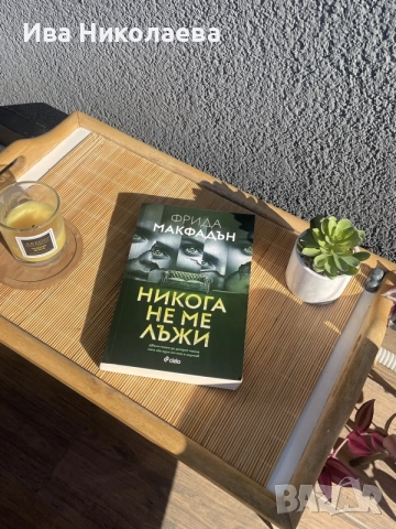 “Никога не ме лъжи” - книга от Фрида Макфадън, Never Lie thriller