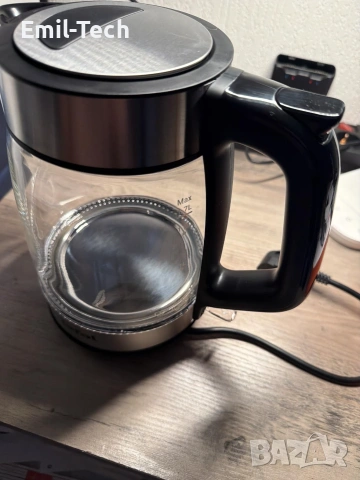 Tefal Express KI6A58E0 стъклена електрическа кана + подарък термо чаша, снимка 9 - Кани - 55123175