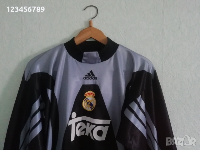 Real Madrid Casillas Adidas 1999/2000 оригинална тениска фланелка Реал Мадрид Касияс екип , снимка 3 - Тениски - 51513366