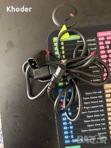 5x POWER CORDS C13-C14, снимка 2 - Друга електроника - 54932825