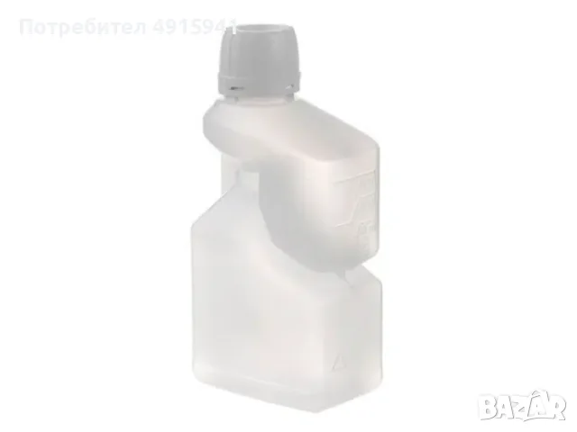 HDPE дозираща бутилка 250 мл с мерителна камера до 60 мл