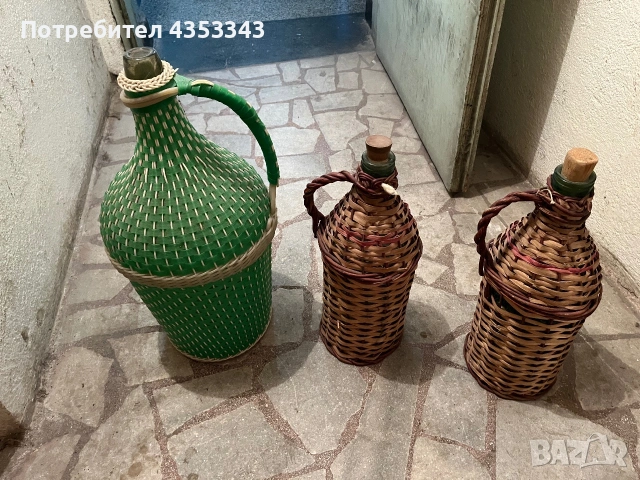 Дамаджани комплект, снимка 2 - Антикварни и старинни предмети - 55076917