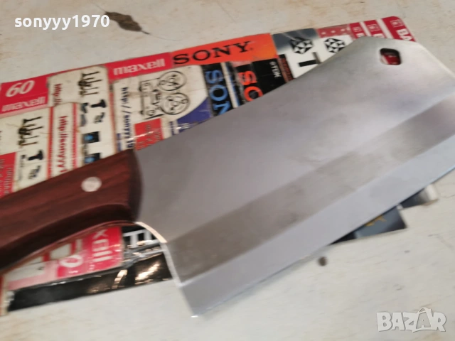 31СМ НОВ САТЪР С ДЪРВЕНА ДРЪЖКА 0806261737, снимка 7 - Ножове - 54823526