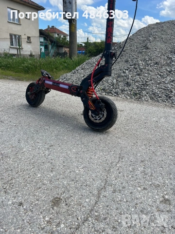  Ел тротинетка Kukirin g2 master v6 custom, снимка 8 - Велосипеди - 54767064