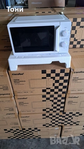 Компактна микровълнова фурна Comfee - 20 литра, 700W и 5 нива на мощност, снимка 5 - Микровълнови - 53955289