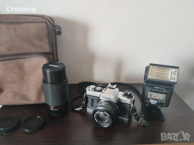 Фотоапарати EXA 1a Germany, PORST GR-3 automatic Japan, снимка 15 - Чанти, стативи, аксесоари - 44529531