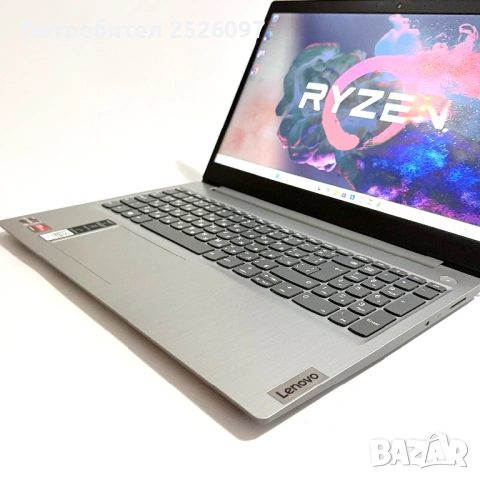 Lenovo IdeaPad 3/15,6” FHS/Ryzen 5 3500U/512GN NVMe/8GB DDR4, снимка 5 - Лаптопи за работа - 54541416