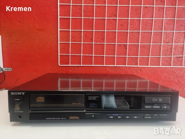 CD SONY model CDP-110, снимка 2 - Ресийвъри, усилватели, смесителни пултове - 55479283