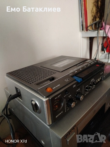 sony three Head kassette corder. , снимка 3 - Аудиосистеми - 54773314