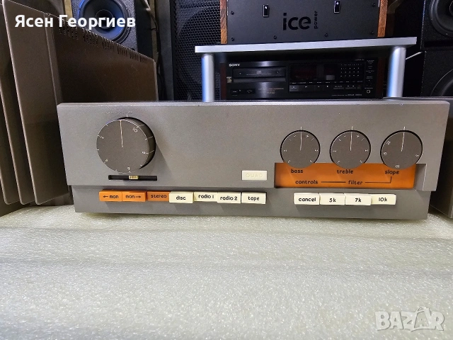 Quad 33 + Quad 303 + Quad FM3 – Класически британски Hi-Fi комплект, обслужен, снимка 2 - Аудиосистеми - 54334152