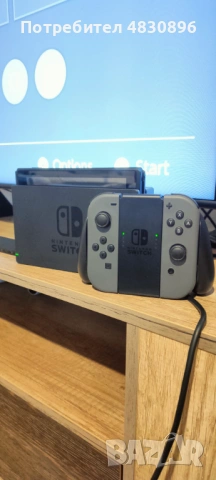Nintendo switch + Legend of Zelda: Breath of the Wild + Чисто нов калъф