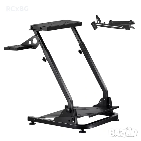 Стойка за Волан Sim Racing Stand Logitech Thrustmaster Оригинална Vevor®, снимка 11 - Аксесоари - 55084635