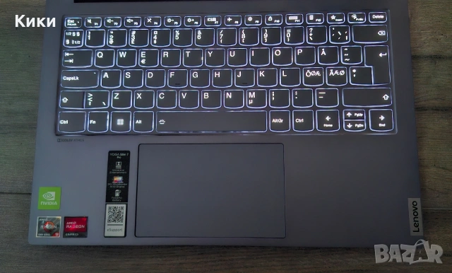 Lenovo Yoga Creator Edition| Ryzen 9 5900HS | 16GB RAM | 512 SSD | MX 450, снимка 2 - Лаптопи за работа - 54717509