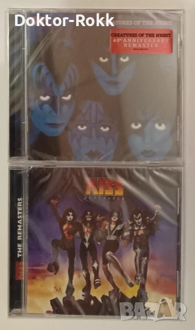 KISS & Rainbow - оригинални запечатани дискове , снимка 2 - CD дискове - 54421610