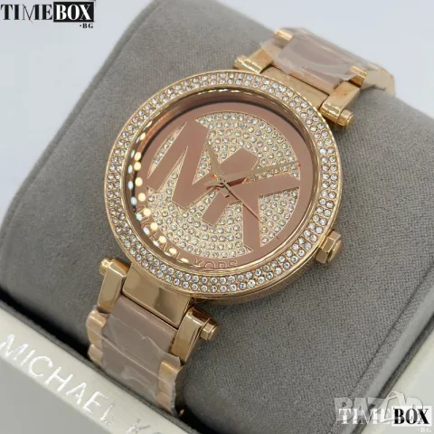 Michael Kors MK6176 Parker Crystal Pave, снимка 3 - Дамски - 39582759