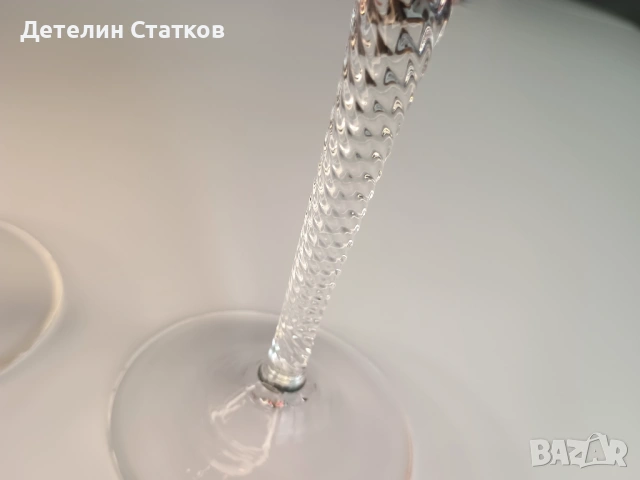 Луксозни винтидж кристални чаши 2 бр., снимка 2 - Чаши - 54545963