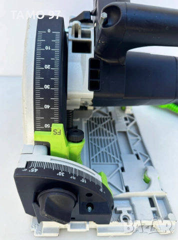 FESTOOL TS 55 REBQ - Потапящ циркуляр 1200W перфектен!, снимка 5 - Триони и циркуляри - 54863088