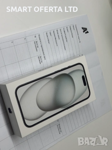 ! НоВо ! iPhone 15 128GB Black 2г Гаранция, снимка 3 - Apple iPhone - 54371072