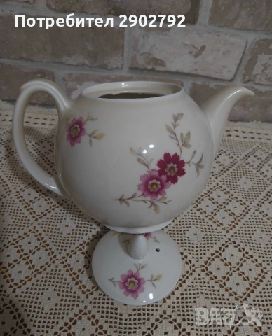 Порцеланови чайници и захарница, снимка 5 - Сервизи - 54402984