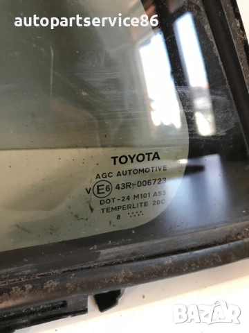 Заден ляв четвърт стъклопакет за Toyota Avensis (2011) 43R-006723, снимка 3 - Части - 54349562
