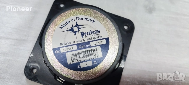 пищялка Peerless 4ohm, снимка 3 - Тонколони - 54959445