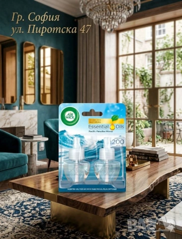 Air Wick Pacific Paradise Ароматизатор за въздух Пълнител за Електрическа Машинка океански рай 2 бр.