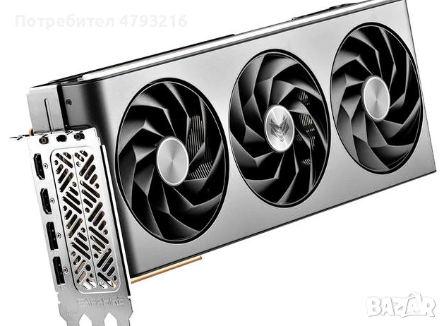 Видео карта RX 7800 XT 16GB Sapphire nitro+, снимка 3 - Видеокарти - 54224981