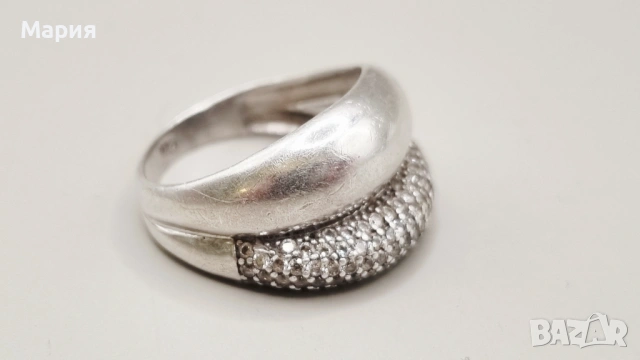  СРЕБЪРЕН ПРЪСТЕН 4.21ГР, снимка 3 - Пръстени - 54340376
