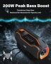 VUOPAX Преносим Bluetooth високоговорител безжичен, 200W пиков звук, DSP/TWS/AUX/TF/BT5.4, снимка 2