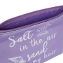Водоустойчив несесер Salt in the Air лилав с дръжка 25x21cm_1222543, снимка 1