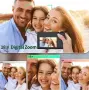Оригинален цифров фотоапарат Zoomix (64GB, черен), снимка 2