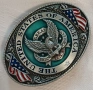 Колекционерска, американска Катарама Great American Products (Oрел и знаме) , снимка 2