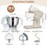 ZACME кухненски робот 1200W, 5.2L, метален корпус, LED дисплей, снимка 2