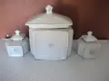 Лот от 3 бр. порцеланови кутии за канела , чай и даф.лист, снимка 6