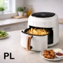 Промо комплект 1+1: Air Fryer Silver Crest Extra Large 2400W + Мултикукър Rosberg R51985E5 Код P2383, снимка 2