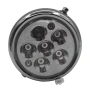 Кръгъл LED фар 5 инча за електрически скутер Citycoco, Harley, мотоциклет и ATV 12V-80V 50000ч 10423, снимка 10