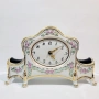 Порцеланов настолен часовник Royal Dux Bohemia Komtesa в стил Empir., снимка 1