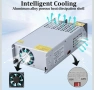 DC 12V 100A 1200W Захранващ трансформатор 220V AC към DC 12V 100A Конвертор 1200W нов, снимка 4
