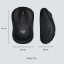 мишка Logitech M220 SILENT Wireless 1000 DPI безжична – НОВА ЗАПЕЧАТАНА, снимка 8