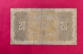 20 лева 1922 година България - колекционна банкнота, снимка 2