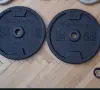 Прав лост за щанга+2x10 кг диска, снимка 4
