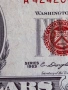 5 долара 1963 година с червен печат, снимка 3
