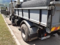 ПРОДАВА СЕ volvo fl7 три странен самосвал с кран  1990 г, снимка 6