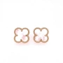 Златни обеци Van Cleef 4,69гр. 14кр. проба:585 модел:37798-1, снимка 1