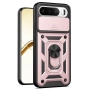 Калъф за Realme 16 5G с Капаче за Камера и Стойка - PC+TPU, Военна защита, 7 цвята, снимка 3