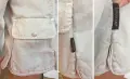 М размер Оригинално MONCLER Дамско Яке Монклер Бежово Дънково 100% Памук, снимка 12