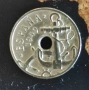 Монети Испания - 2 бр.› Франсиско Франко (1944-1949) , снимка 4