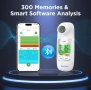 Пиков дебитомер Sonmol,Bluetooth,PEF и FEV1 за деца,възрастни,астма,ХОББ и други белодробни - нов, снимка 12