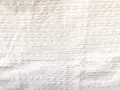 тъкан кенарен чершав бял, снимка 1